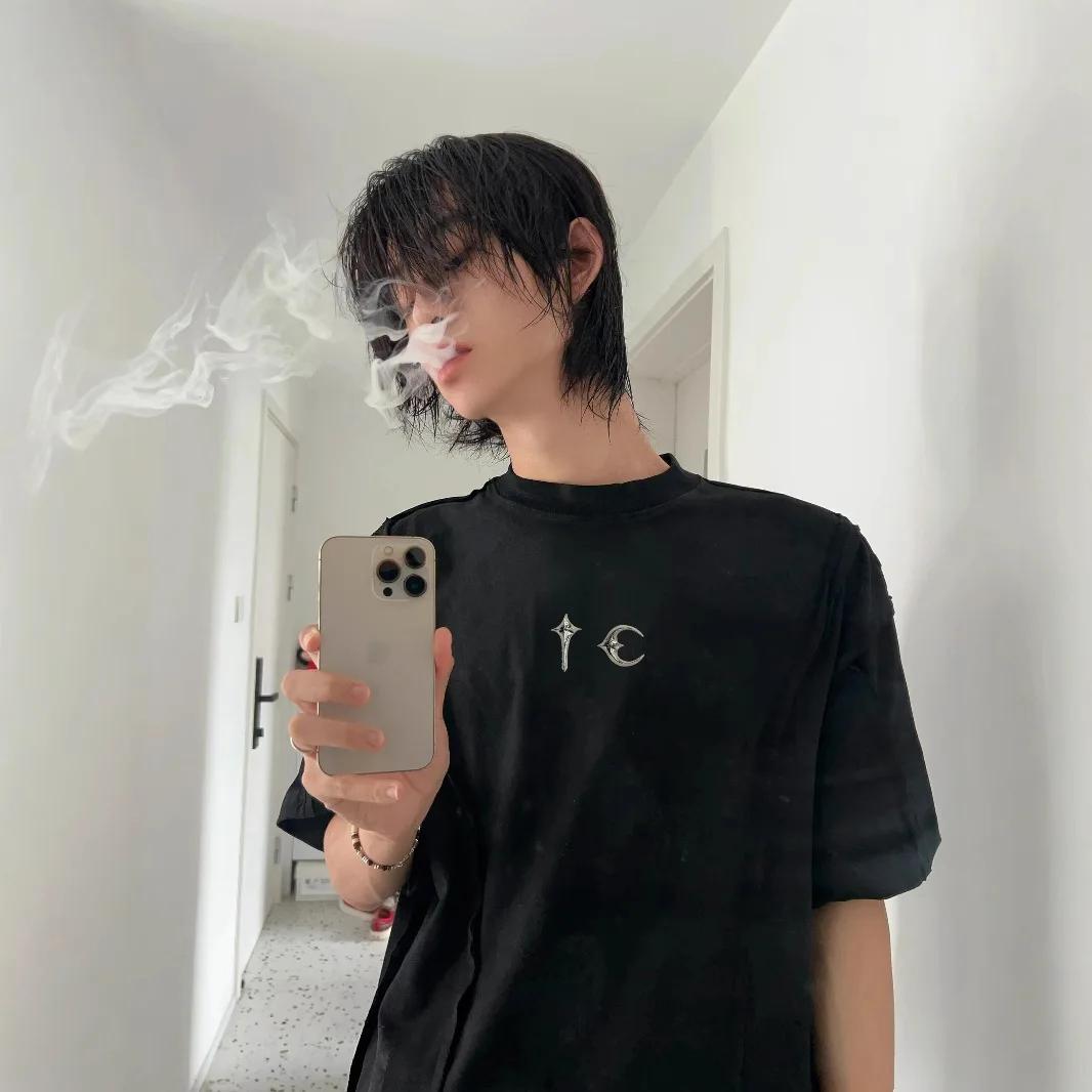 Streetwear Brand Vintage - Thug Club 2026 Nuova T-Shirt Oversize