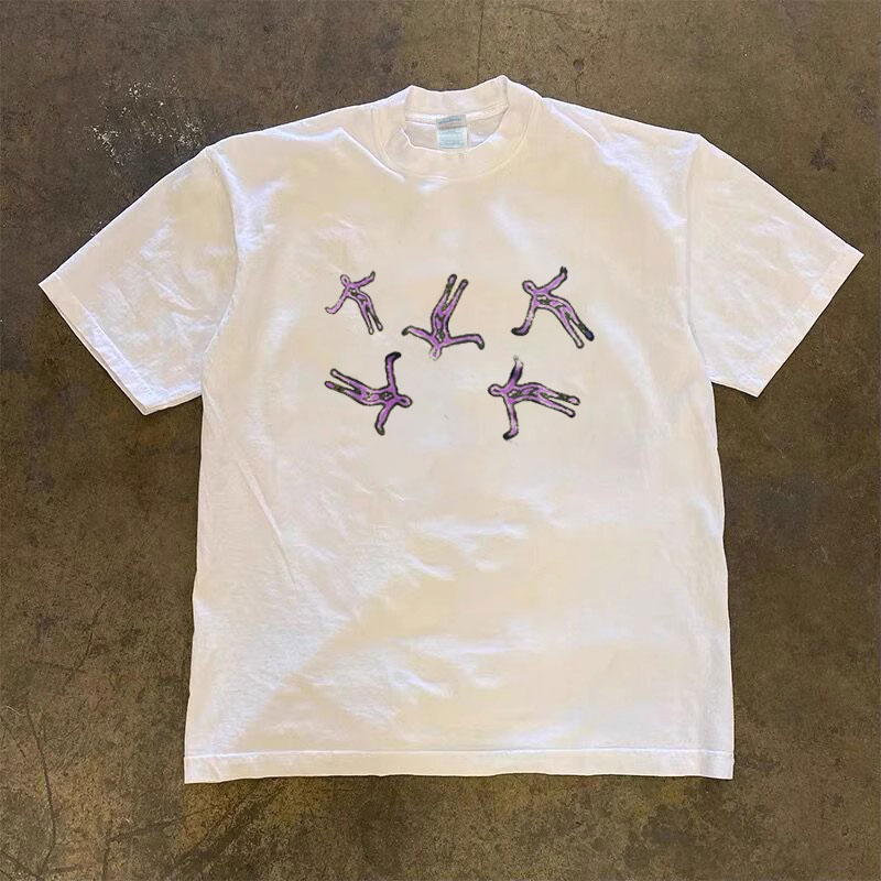 Streetwear Brand Vintage - T-shirt a maniche corte in puro