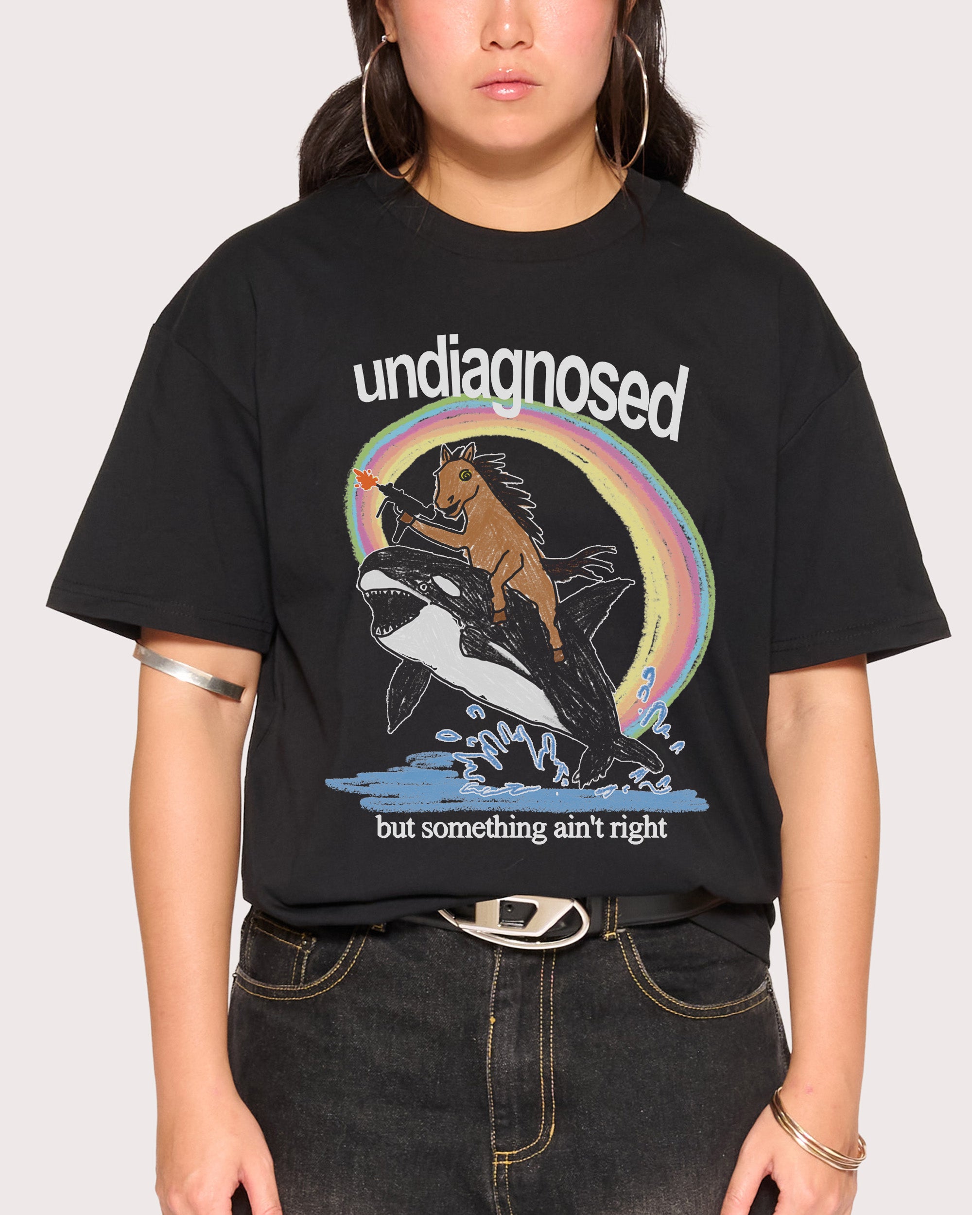 T-shirt grafica in cotone con  - Streetwear Brand Clothing recensione e prezzo